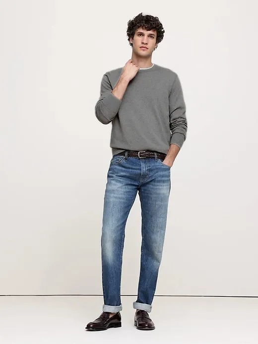 Italian Merino Crew-Neck Sweater sold by Banana Republic product image thumbnail 5