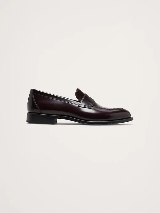 Leather Dress Penny Loafer sold by Banana Republic