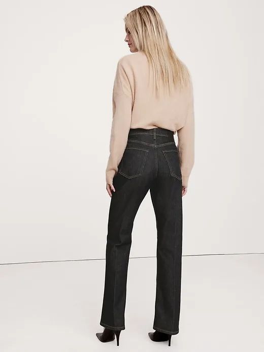 High-Rise Slim Bootcut Jean sold by Banana Republic product image thumbnail 2