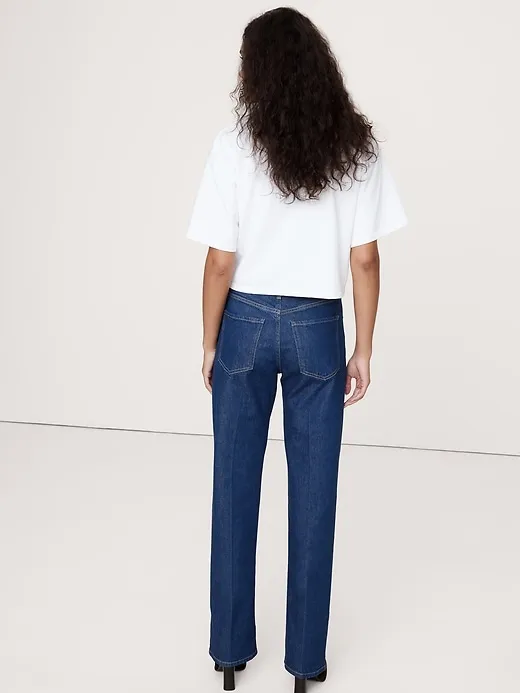 High-Rise Slim Bootcut Jean sold by Banana Republic product image thumbnail 5