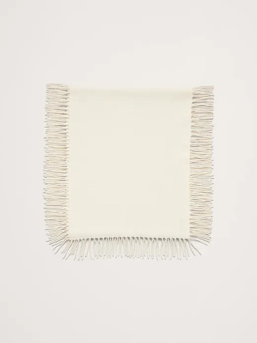 Fringed Wool Scarf sold by Banana Republic