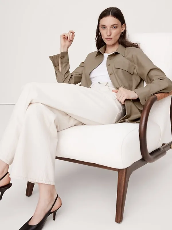 The Perfect Flannel Shirt sold by Banana Republic