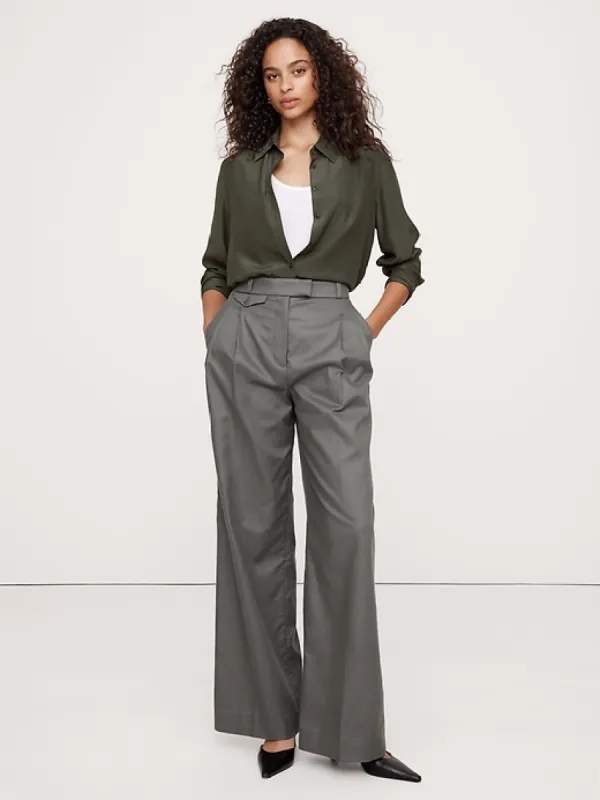 The Perfect Silk Shirt sold by Banana Republic