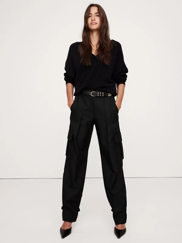 Lido Italian Wool Cargo Pant sold by Banana Republic