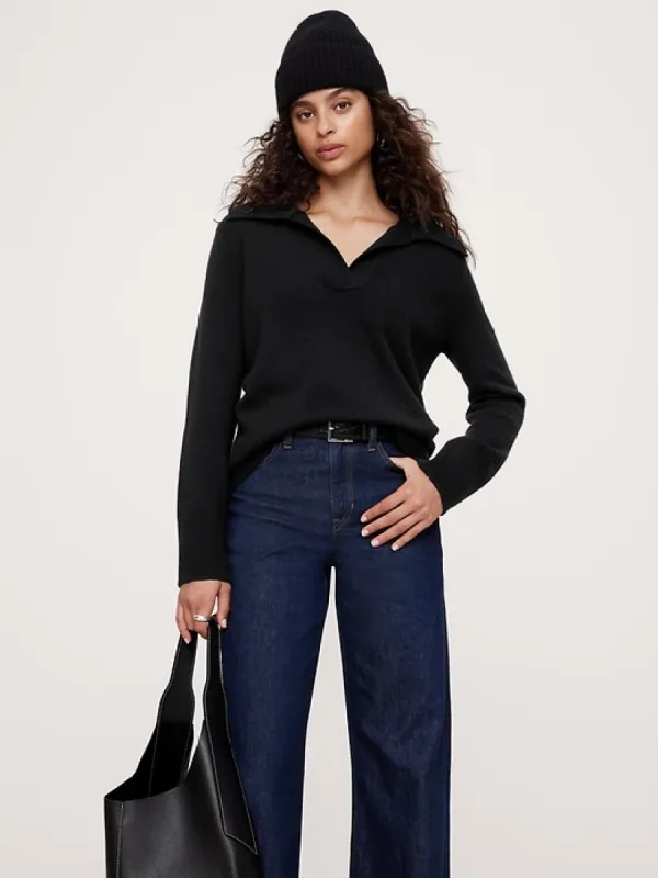 Cashmere Sweater Polo sold by Banana Republic
