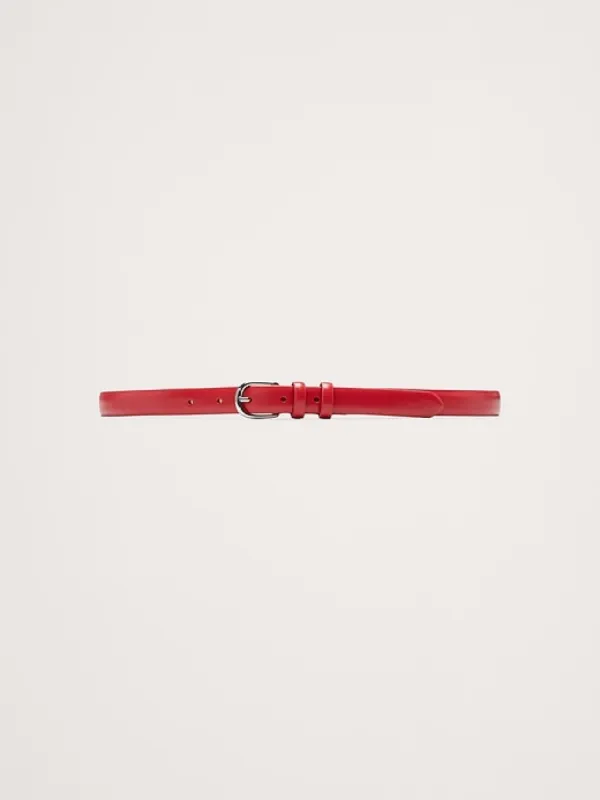Slim Leather Belt sold by Banana Republic