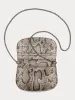 Snake-Print Italian Leather Crossbody Bag sold by Banana Republic