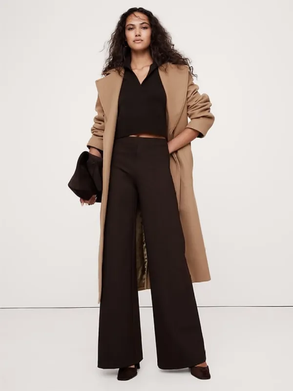 Wide-Leg Everywhere Ponte Pant sold by Banana Republic
