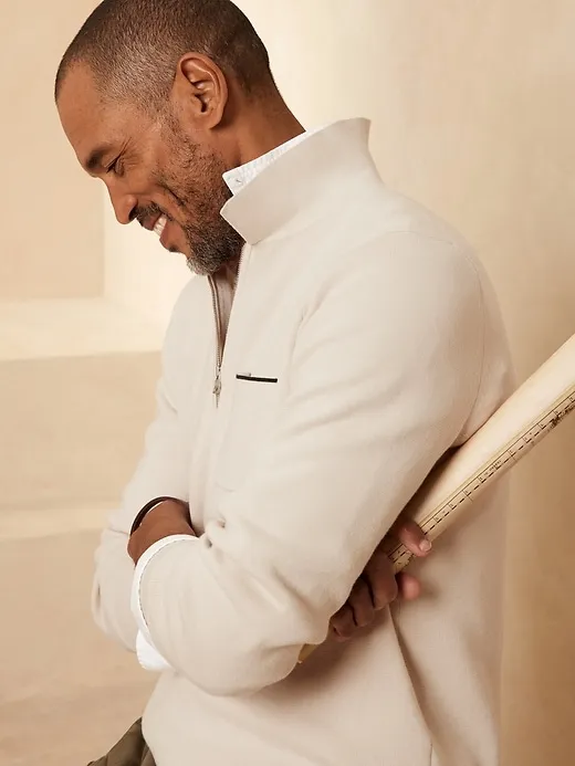 SUPIMA® Sweater Polo sold by Banana Republic