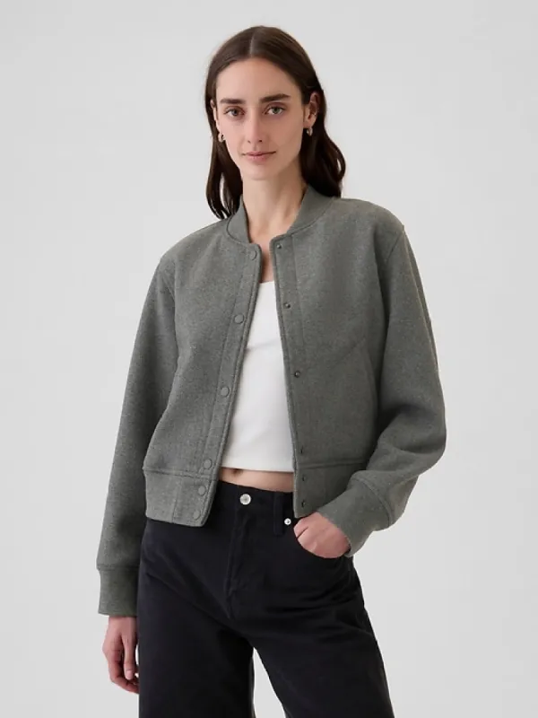 Wool Bomber Jacket sold by GAP