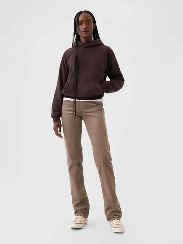 High Rise Corduroy '90s Straight Pants sold by GAP