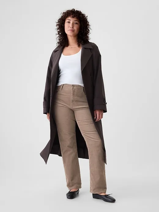 High Rise Corduroy '90s Straight Pants sold by GAP product image thumbnail 5