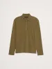 Luxury-Touch Long-Sleeve Polo sold by Banana Republic