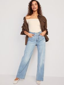 Cinched-Waist Utility Jacket for Women sold by GAP