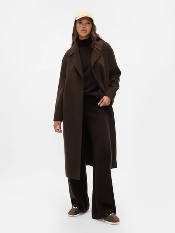 CashSoft Shaker-Stitch Sweater Pants sold by GAP