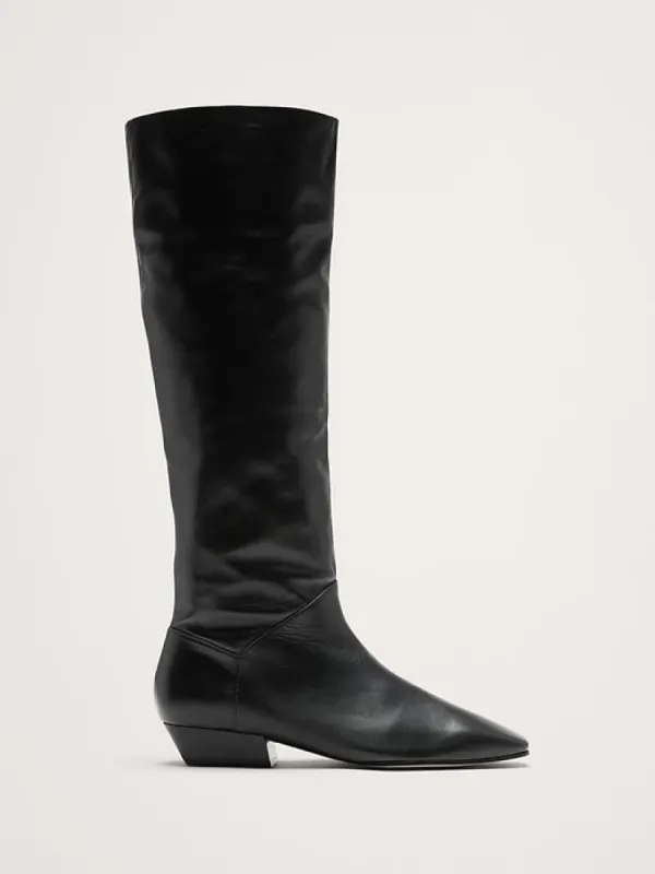 Italian Leather Knee-High Boot sold by Banana Republic