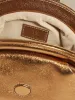 Stellita Metallic Leather Mini Clutch sold by Banana Republic