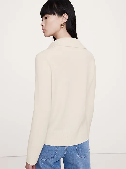 Cashmere Sweater Polo sold by Banana Republic product image thumbnail 2