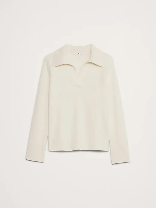 Cashmere Sweater Polo sold by Banana Republic product image thumbnail 4