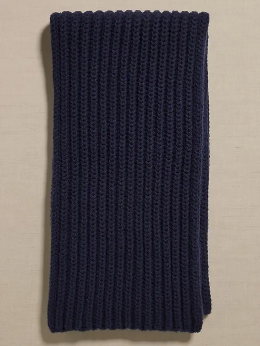Jaime Wool-Cashmere Scarf sold by Banana Republic