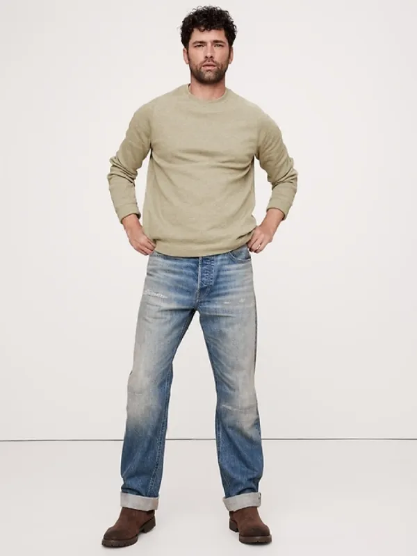 Slub Double-Knit Crew-Neck T-Shirt sold by Banana Republic