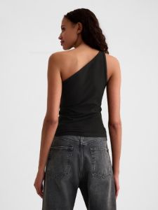 Modern One-Shoulder Cropped Tank Top sold by GAP