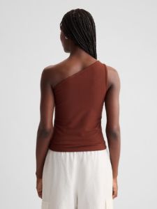 Modern One-Shoulder Cropped Tank Top sold by GAP