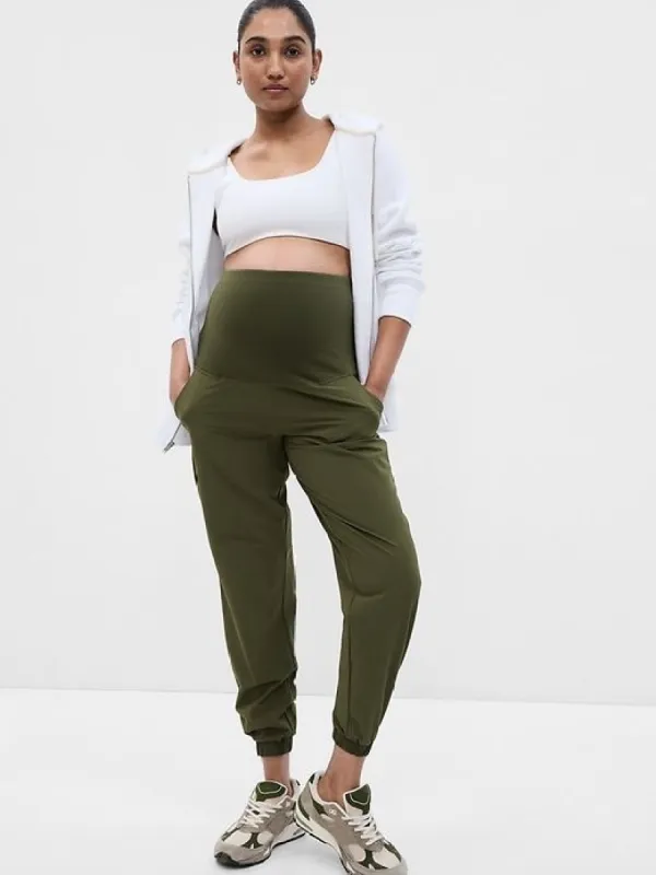 Maternity Full Panel Joggers sold by GAP