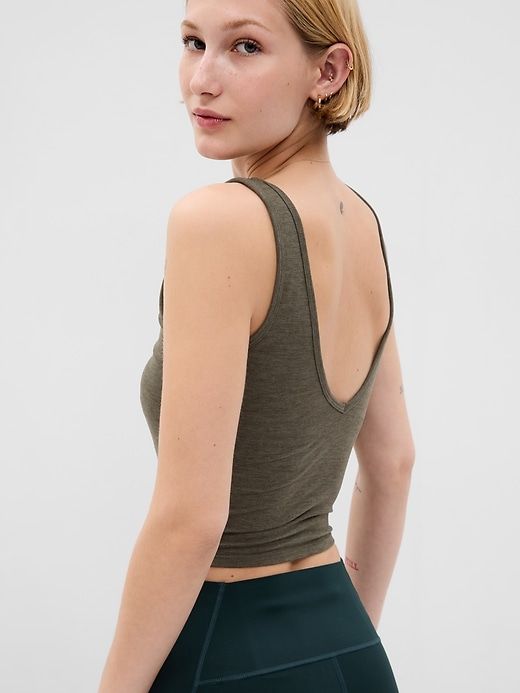 GapFit Brushed Jersey Brami sold by GAP product image thumbnail 4