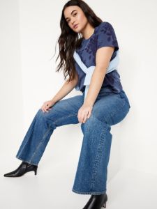 EveryWear Crew-Neck Printed T-Shirt for Women sold by GAP