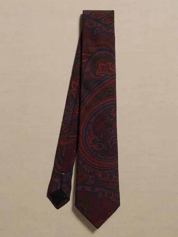Osterby Wool Tie sold by Banana Republic