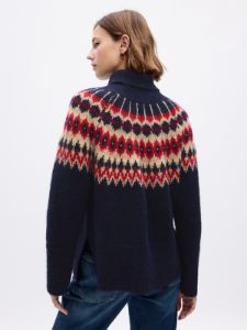 24/7 Split-Hem Fair Isle Sweater sold by GAP
