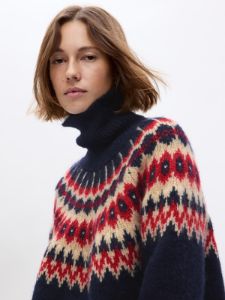 24/7 Split-Hem Fair Isle Sweater sold by GAP