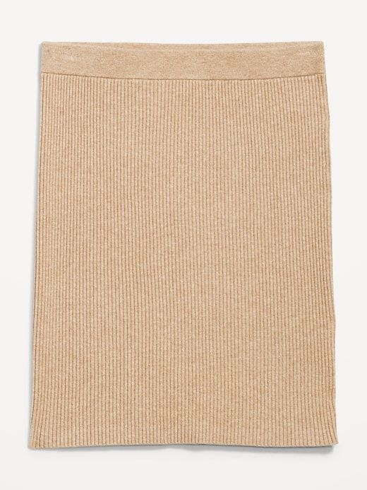 High-Waisted Rib-Knit Mini Skirt for Women sold by GAP product image thumbnail 4