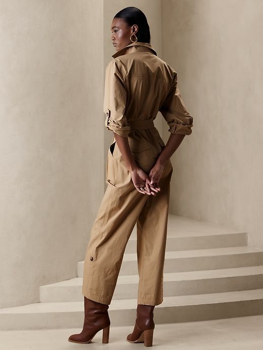 Finley Poplin Jumpsuit sold by Banana Republic product image thumbnail 2