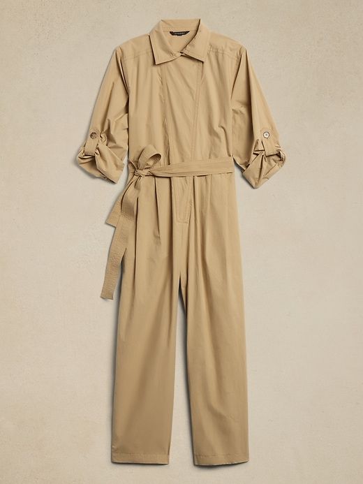 Finley Poplin Jumpsuit sold by Banana Republic product image thumbnail 4
