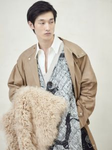 BR x Peter Do Detachable Utility Trench sold by Banana Republic