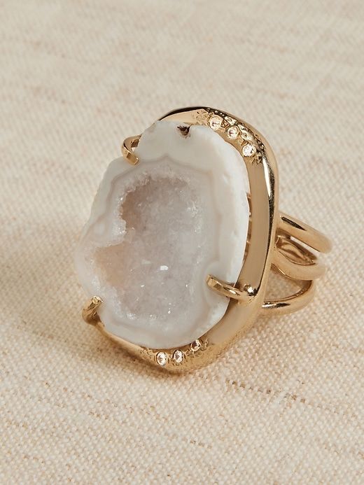 Lyric Quartz Ring | Aureus + Argent sold by Banana Republic