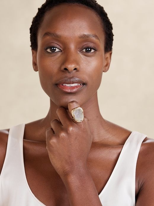 Lyric Quartz Ring | Aureus + Argent sold by Banana Republic product image thumbnail 2