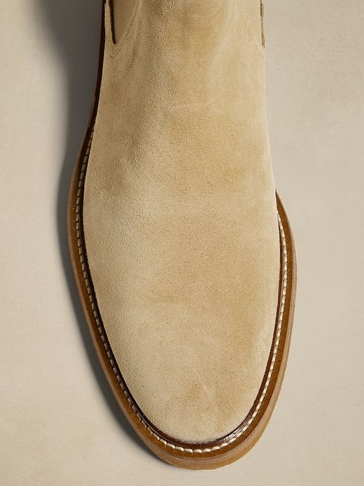 Suede Chelsea Boot sold by Banana Republic product image thumbnail 2