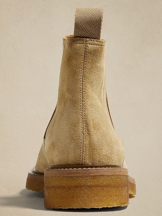 Suede Chelsea Boot sold by Banana Republic product image thumbnail 3