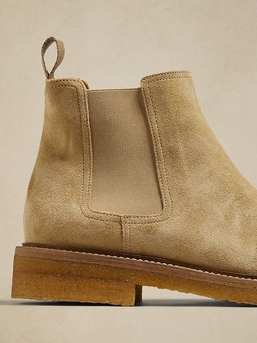 Suede Chelsea Boot sold by Banana Republic product image thumbnail 5