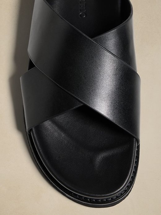 Riviera Leather Slide sold by Banana Republic product image thumbnail 3