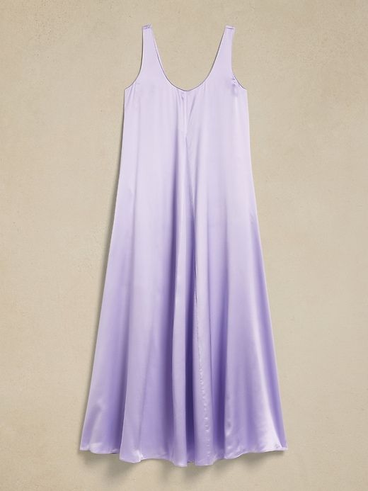 Serenade Silk Maxi Dress sold by Banana Republic product image thumbnail 4