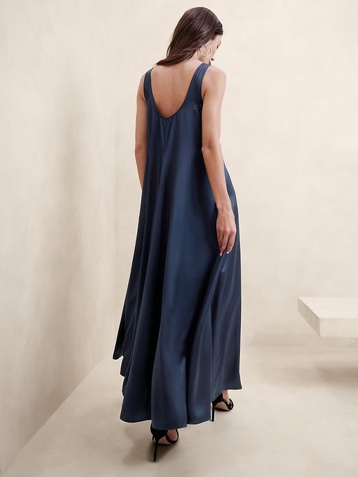 Serenade Silk Maxi Dress sold by Banana Republic product image thumbnail 2