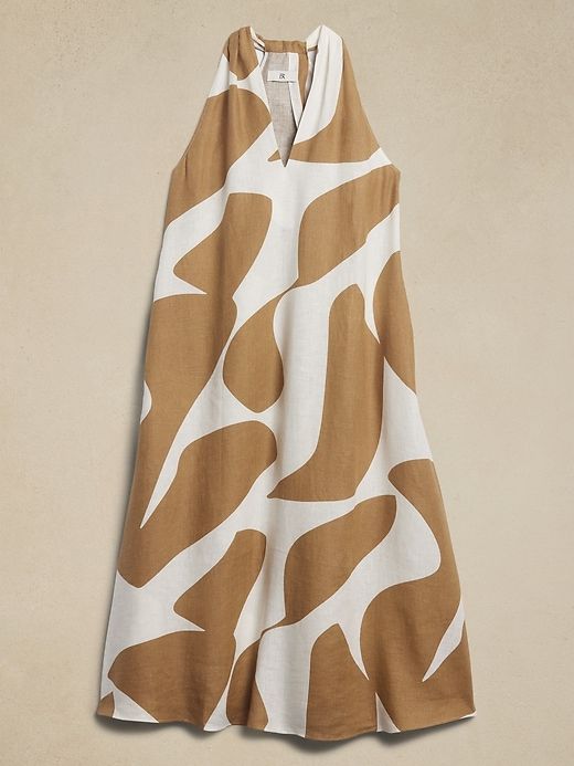 Pauline Linen Midi Dress sold by Banana Republic product image thumbnail 4