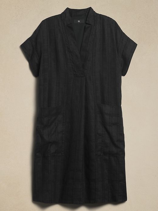 Laurel Linen-Cotton Utility Dress sold by Banana Republic product image thumbnail 4