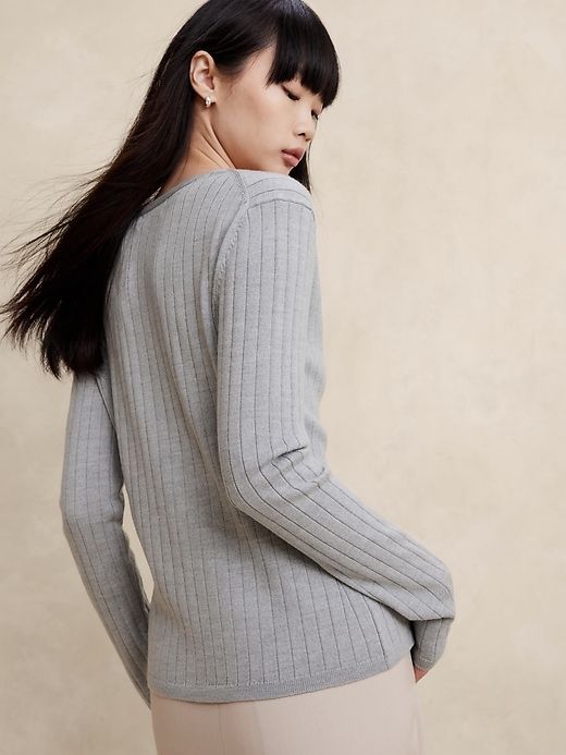 Nezha Merino Cardigan sold by Banana Republic product image thumbnail 5