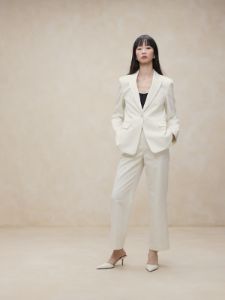 Seahaven Slim Italian Cotton-Linen Blazer sold by Banana Republic