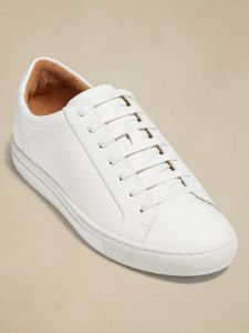 Nickola Leather Sneaker sold by Banana Republic